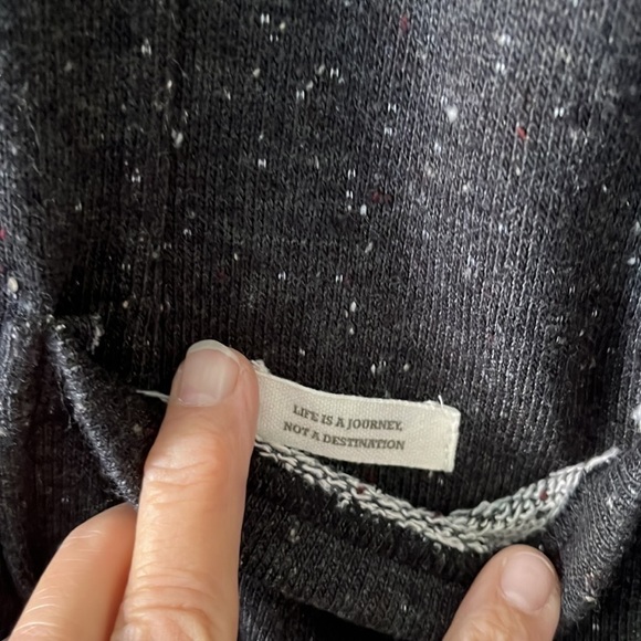 Ruff Hewn heavy sweater type jacket. Dark gray. Size Small. - Picture 3 of 10